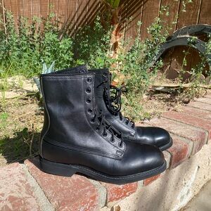 Vintage 1980s combat boots